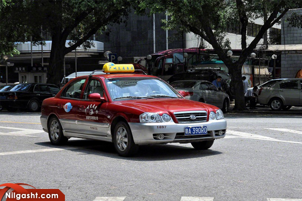 تاکسی در گوانجو چین