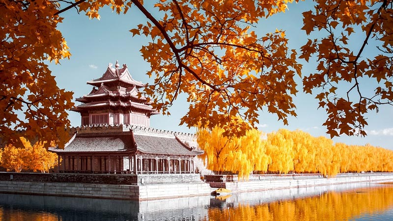 پکن در فصل پاییز