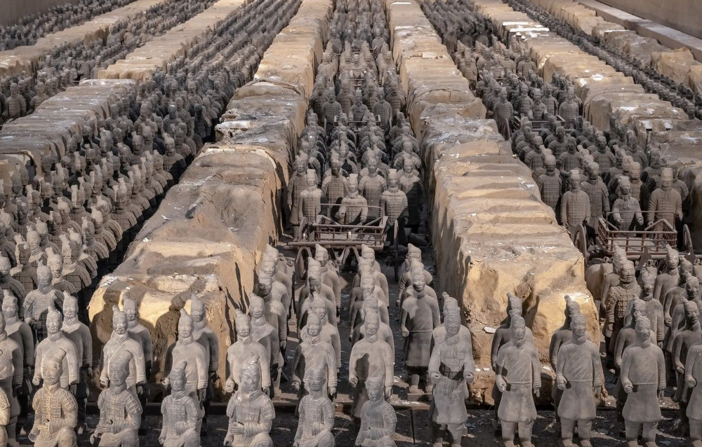 ارتش سفالین شیان از بهترین جاذبه های گردشگری چین