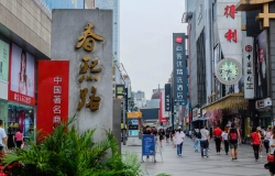 خیابان چونشی در چنگدو، توریستی ترین خیابان چین