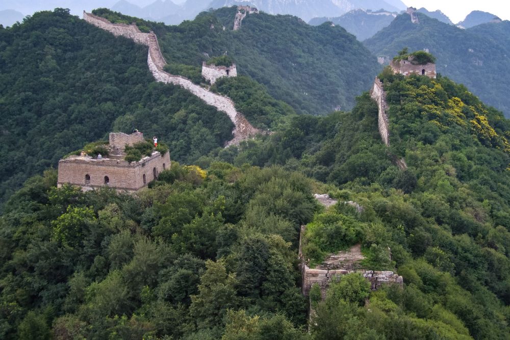 بازدید از دیوار چین از بخش جیانکو