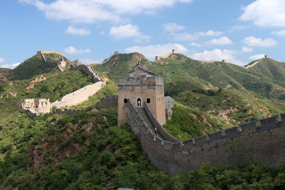 بخش جین شان لینگ برای بازدید از دیوار چین