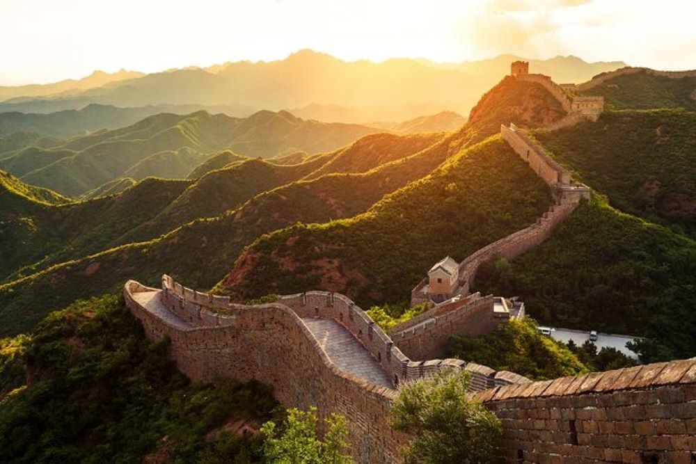 بخش موتیانیو برای بازدید از دیوار چین