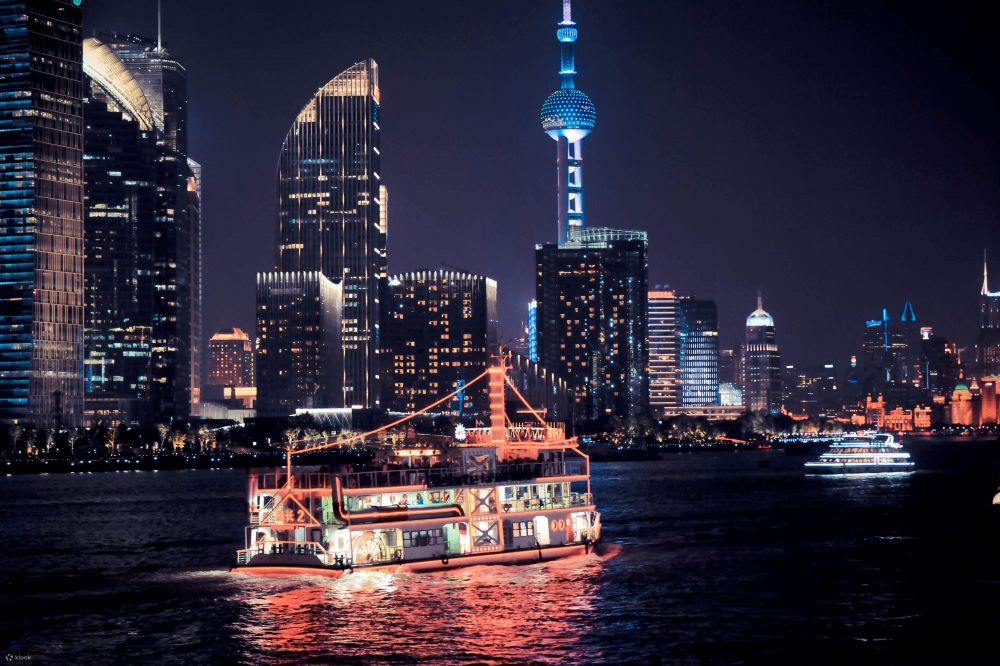 کشتی‌های رودخانه هوانگپو در شانگهای