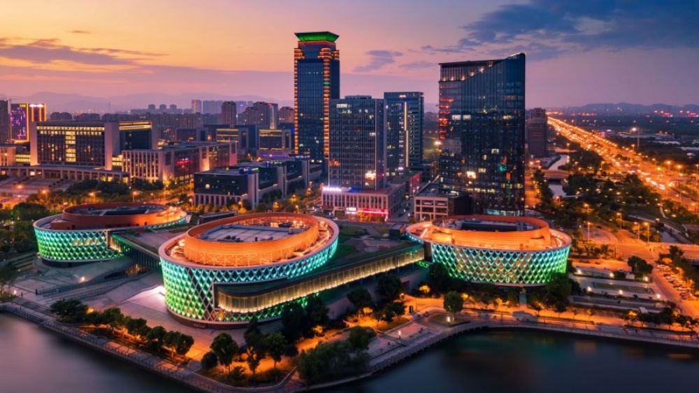 شهر نینگبو از مهم‌ترین شهرهای تحاری در چین