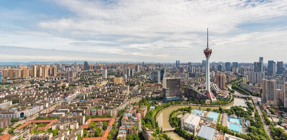 شهر چنگدو از مهم‌ترین شهرهای تحاری در چین