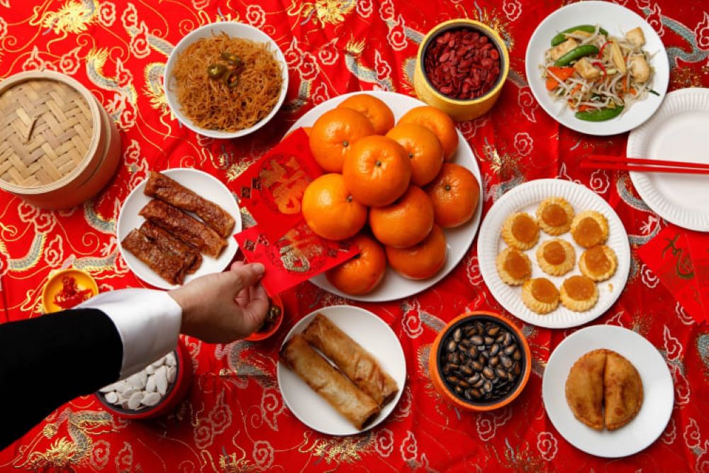 غذاهای سال نو چینی