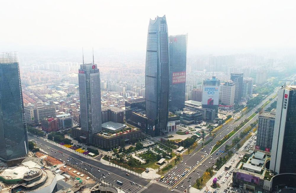 شهر دونگ گوان از مهم‌ترین شهرهای تحاری در چین