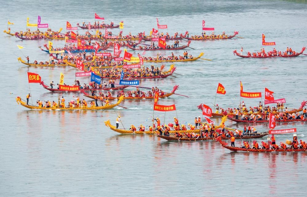جشن قایق اژدها در چین