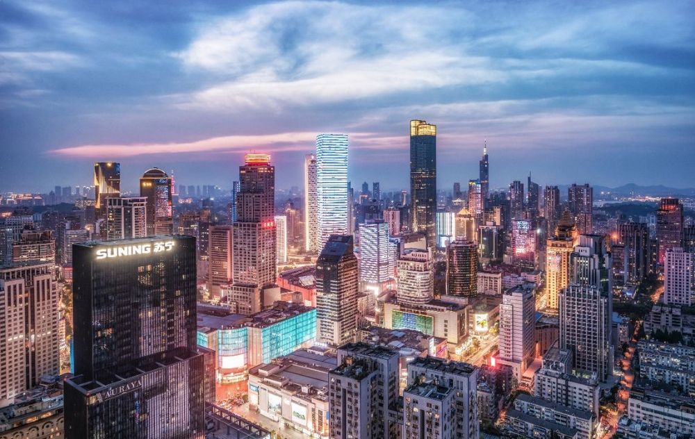 شهر نانجینگ از مهم‌ترین شهرهای تحاری در چین